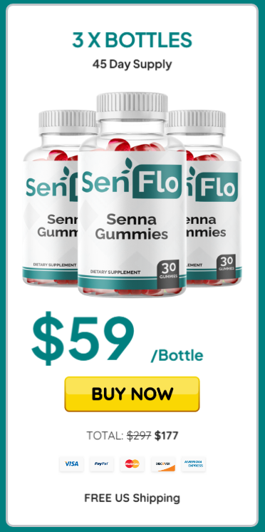 Buy SenFlo Gummies 3 Bottles